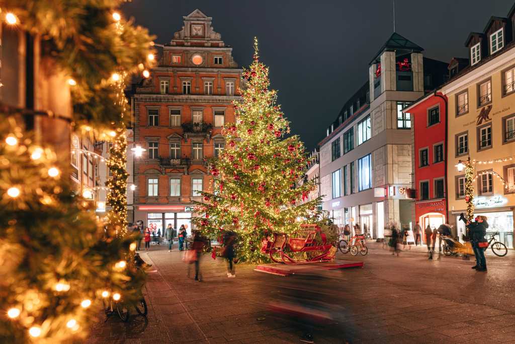 Weihnachtliche Konstanzer Marktstätte