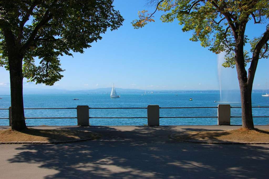 Sicht auf den Bodensee