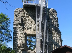 Die Burgruine Hohenhewen, auch Hohenhöwen genannt, gehört zu den markantesten historischen Orten im Hegau.